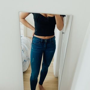 pilcro and the letter press skinny jeans